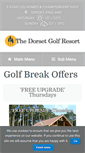 Mobile Screenshot of dorsetgolfresort.com